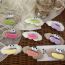 Fashion 14# Big Mouth White And Purple Cartoon Children's Plush Hairpin With Big Mouth