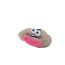 Fashion 17# Big Mouth White Pink Cartoon Children's Plush Hairpin With Big Mouth