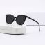 Fashion Caramel Tea Slices Pc Cat Eye Large Frame Sunglasses