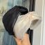 Fashion Beige Mesh Fabric Mesh Knotted Wide-brimmed Headband