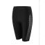 Fashion Black Tight High-waisted Quick-drying Diving 7-point Pants