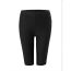 Fashion Black Tight High-waisted Quick-drying Diving 7-point Pants