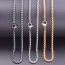 Fashion 【gold】90cm Titanium Steel Geometric Chain Men's Chain
