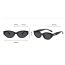 Fashion Transparent Tea Frame Tea Tablets Pc Cat Eye Sunglasses