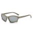 Fashion C6 Tea Frame Red Film Pc Irregular Sunglasses