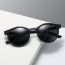 Fashion Off-white Frame Gray Piece Pc Round Sunglasses