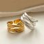 Fashion Gold Multi-layered Open Ring