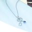 Fashion Silver Copper Diamond Stethoscope Necklace For Men