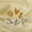 Fashion Gold Earrings Stainless Steel Love Earrings