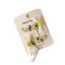 Fashion 1#yellow Fabric Lace Bow Children's Hair Clip