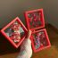 Fashion 3# Pressure Clamp 4-piece Set Cartoon Love Cherry Children's Hairpin Box