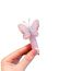 Fashion 3#purple Butterfly Children's Phone Cord Embroidered Butterfly Hair Rope