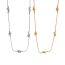 Fashion Gold Stainless Steel Geometric Knot Necklace
