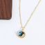 Fashion Planet Copper And Diamond Planet Necklace
