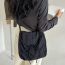Fashion Black Flap Wide Crossbody Bag