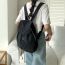 Fashion Black Nylon Large Capacity Backpack