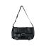 Fashion Black Large Capacity Multi-pocket Shoulder Bag