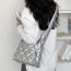 Fashion White Diamond Broadband Crossbody Bag