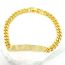 Fashion Golden 3 Gold-plated Copper Geometric Bracelet With Diamonds