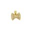 Fashion Golden White Zirconia Gold-plated Copper Geometric Necklace With Diamonds