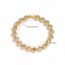 Fashion White Gold And White Diamond Bracelet Copper Inlaid Zirconium Round Bracelet
