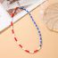 Fashion 2# Colorful Rice Beads Necklace