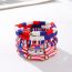 Fashion Color Polymer Clay Beaded Bracelet Set
