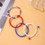 Fashion Color Rice Beads Beaded Five-pointed Star Bracelet Set
