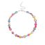 Fashion 5# Acrylic Colorful Beaded Necklace