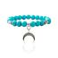 Fashion 6# Turquoise Beaded Flower Bracelet