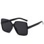 Fashion Black Frame Fades To Gray Pc Large Frame Sunglasses