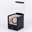 Fashion Black Paint 2+2 Meter Shaker Acrylic Square Automatic Winding Watch Storage Box
