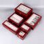 Fashion Red Glossy 10-digit Watch Box Paint Glossy Square Watch Packaging Box