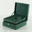 Fashion Double Drawer Suede Flip-top Double Layer Jewelry Display Box