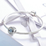Fashion Guardian Eye Silver Bracelet 21cm Silver Diamond Eye Bracelet