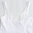 Fashion White Layered Suspender Jumpsuit