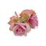 Fashion Pink Rose Duckbill Clip Fabric Flower Hairpin