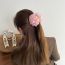 Fashion Pink Mesh Flower Duckbill Clip Mesh Flower Hairpin