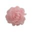 Fashion Pink Mesh Flower Gripper Mesh Flower Clip
