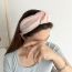 Fashion Blue Knotted Headband Fabric Lace Knotted Wide-brimmed Headband