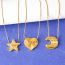 Fashion Five-pointed Star Titanium Steel Pentagram Pendant Necklace