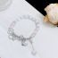 Fashion Cat Xingyue Cat's Eye Beaded Star And Moon Pendant Bracelet