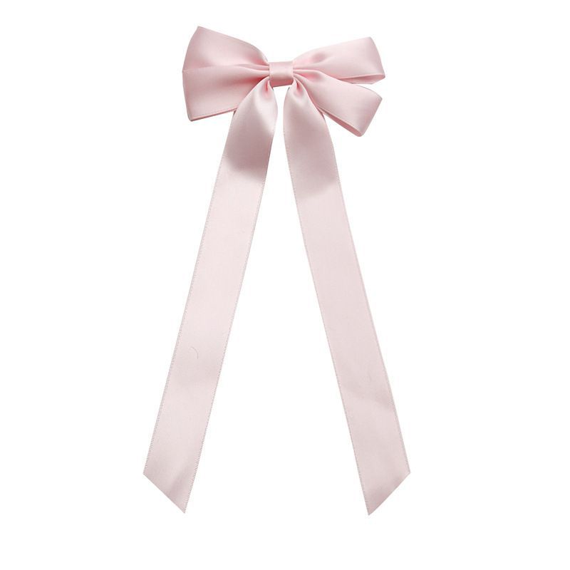 Fashion Wrap Waist Bow Pink Fabric Bow Hairpin
