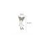 Fashion Gripper-silver Alloy Diamond Butterfly Clamp