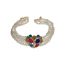 Fashion Necklace-color Multi-layered Pearl Beaded Drop Pendant Necklace