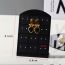 Fashion Transparent Plus Black Grid 24-hole Earring Display Board