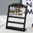 Fashion Transparent 24-hole Plastic Four-layer Earring Display Stand