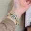 Fashion Gold Alloy Zirconium Butterfly Bracelet
