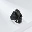 Fashion Steel Color Stainless Steel Skull Men's Ring