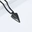 Fashion Black+pl002 Chain 3mm*60cm Titanium Steel Symbol Men's Necklace